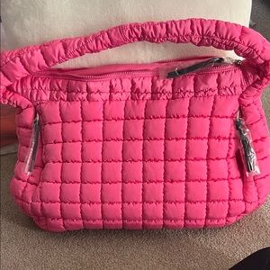 FP Movement Pink Puffy Bag
